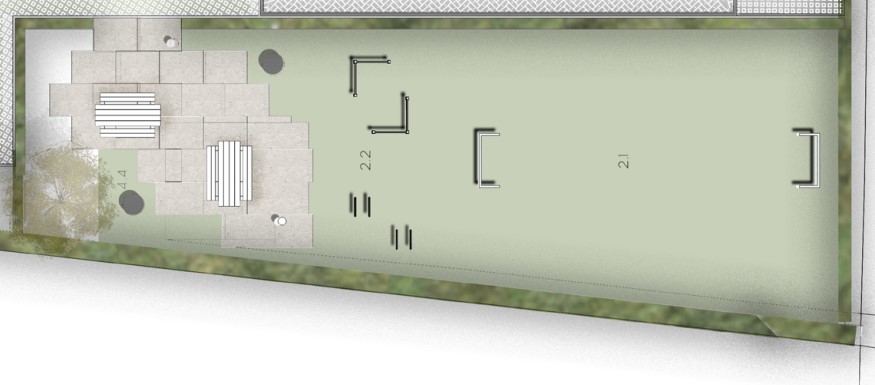 Sportplein & buitenkeuken